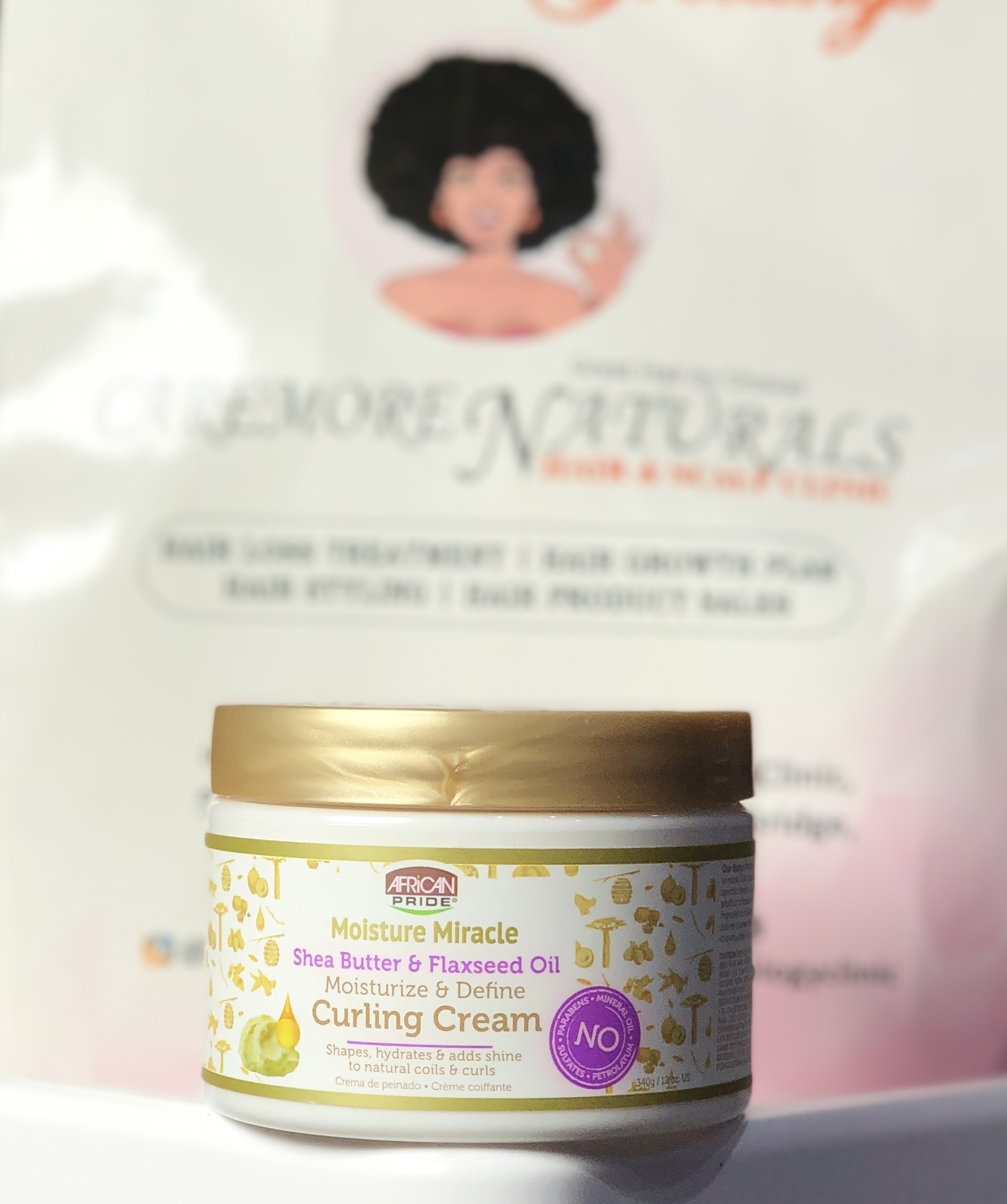 African Pride Moisture Miracle Curling Cream Caremore Naturals