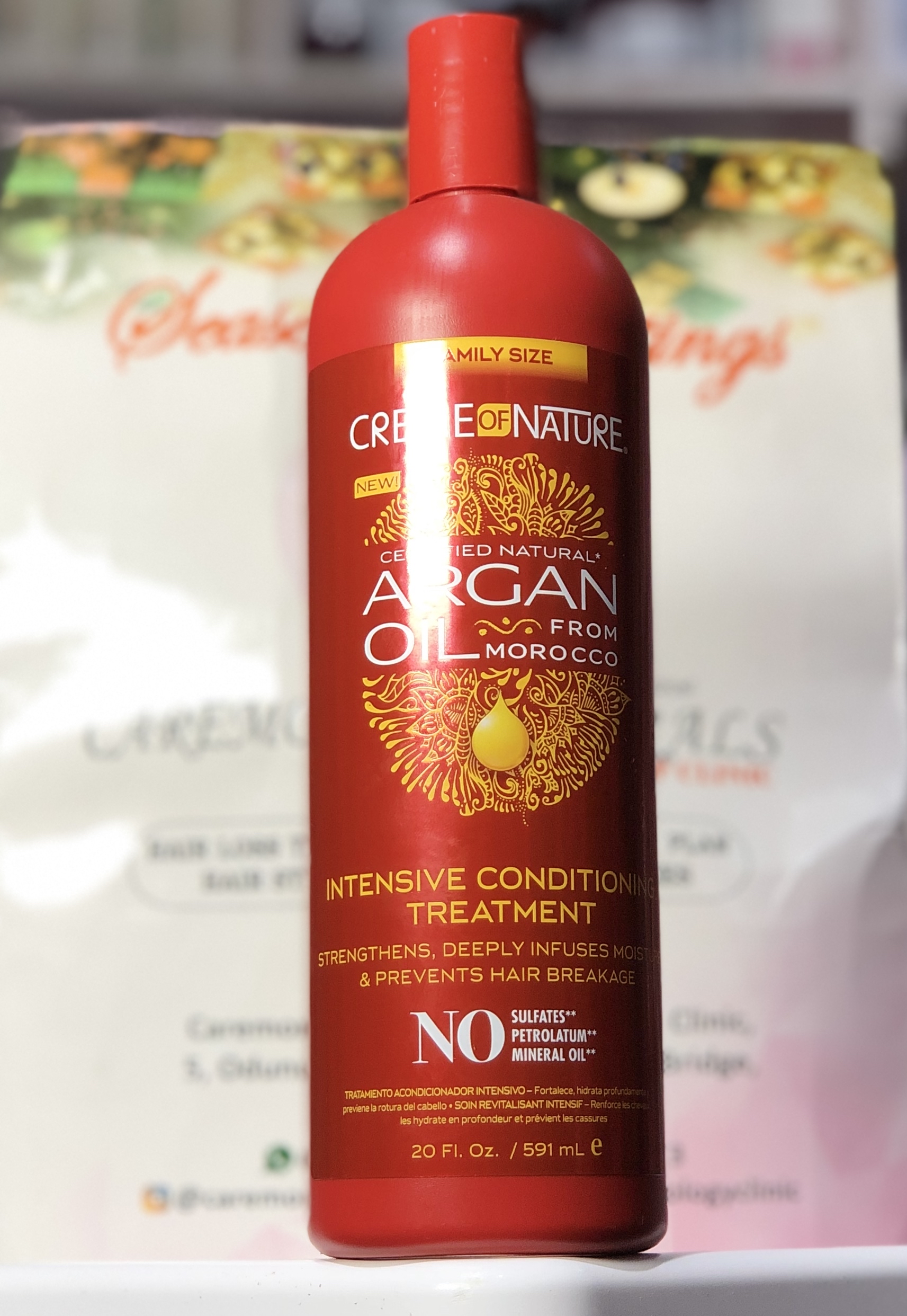 Creme of Nature Argan Oil Conditioning Treatment Caremore Naturals