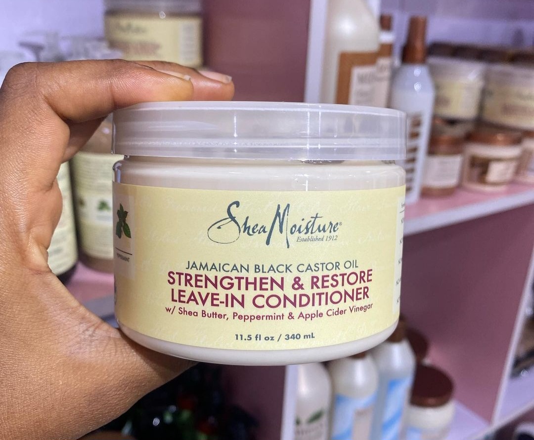 Shea Moisture JBCO Strength and Restore Leavein Caremore Naturals