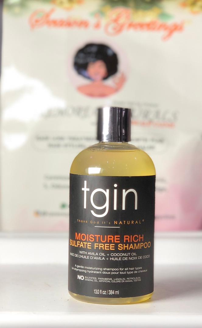 TGIN Moisture Rich Sulfate Free Shampoo Caremore Naturals