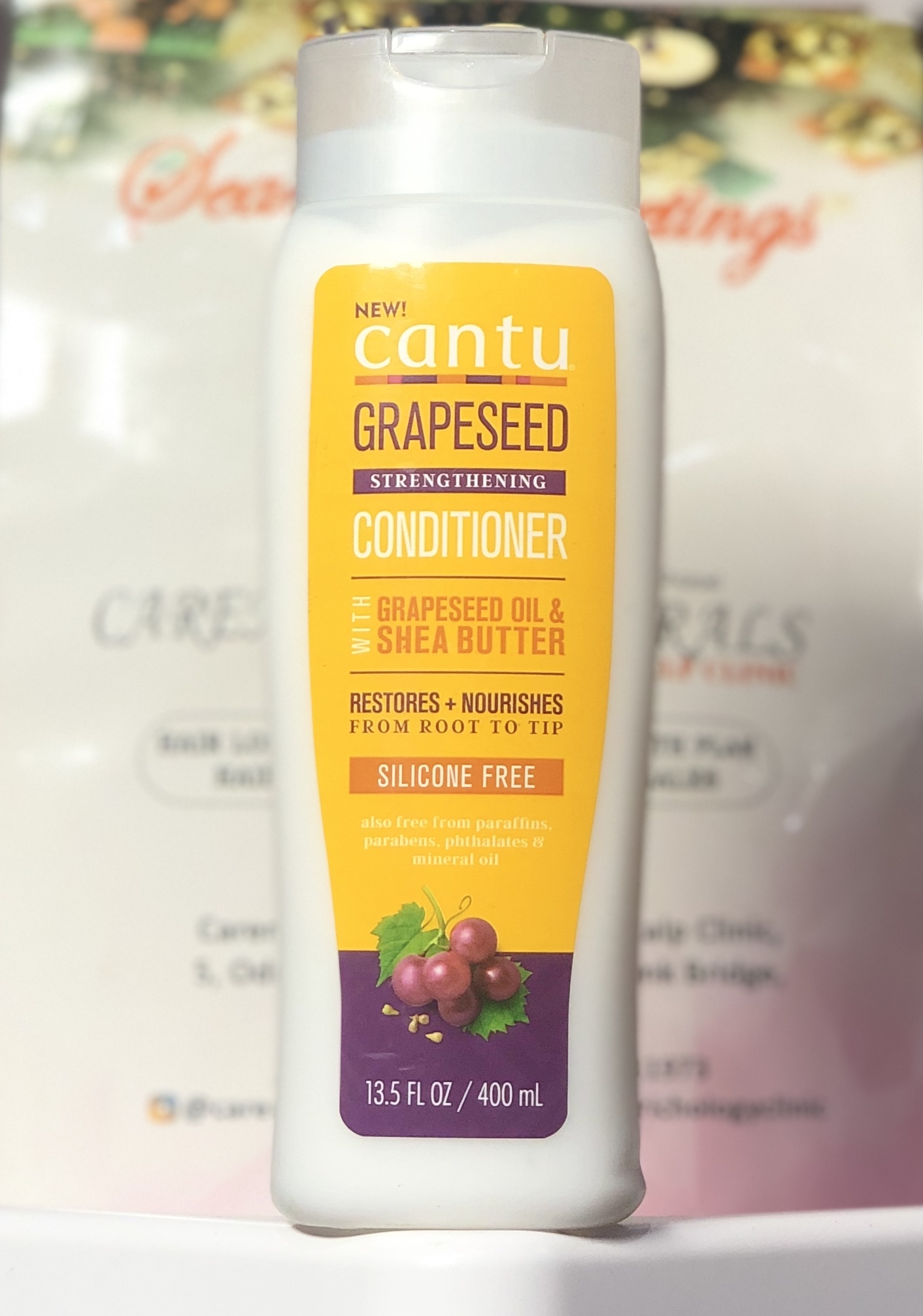 Cantu Grapeseed Conditioner Caremore Naturals